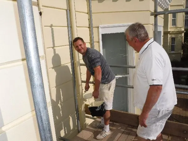 Completed painting project